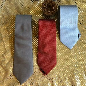Classic Silk Necktie For Men Solid New 100% Striped Wedding Fabric Tuxedos